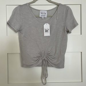 Sadie and Sage Tie Tee